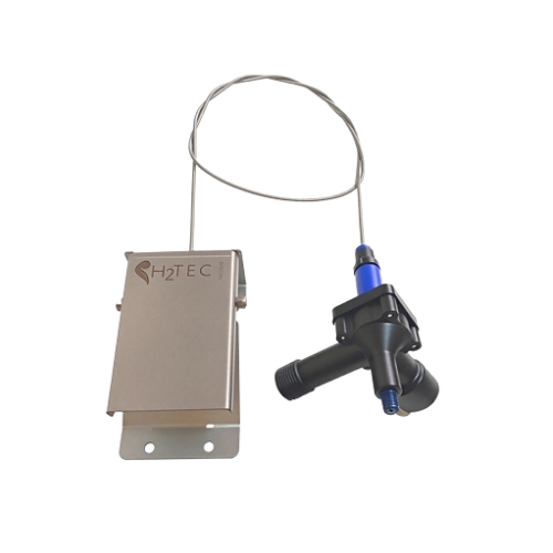 Esse pedal pode ser utilizado em qualquer ambiente, principalmente no ambiente fabril, na barreira sanitária, em bebedouros, em pias para fazer assepsia. É produzido todo em inox, não precisa de energia elétrica e é de fácil instalação.